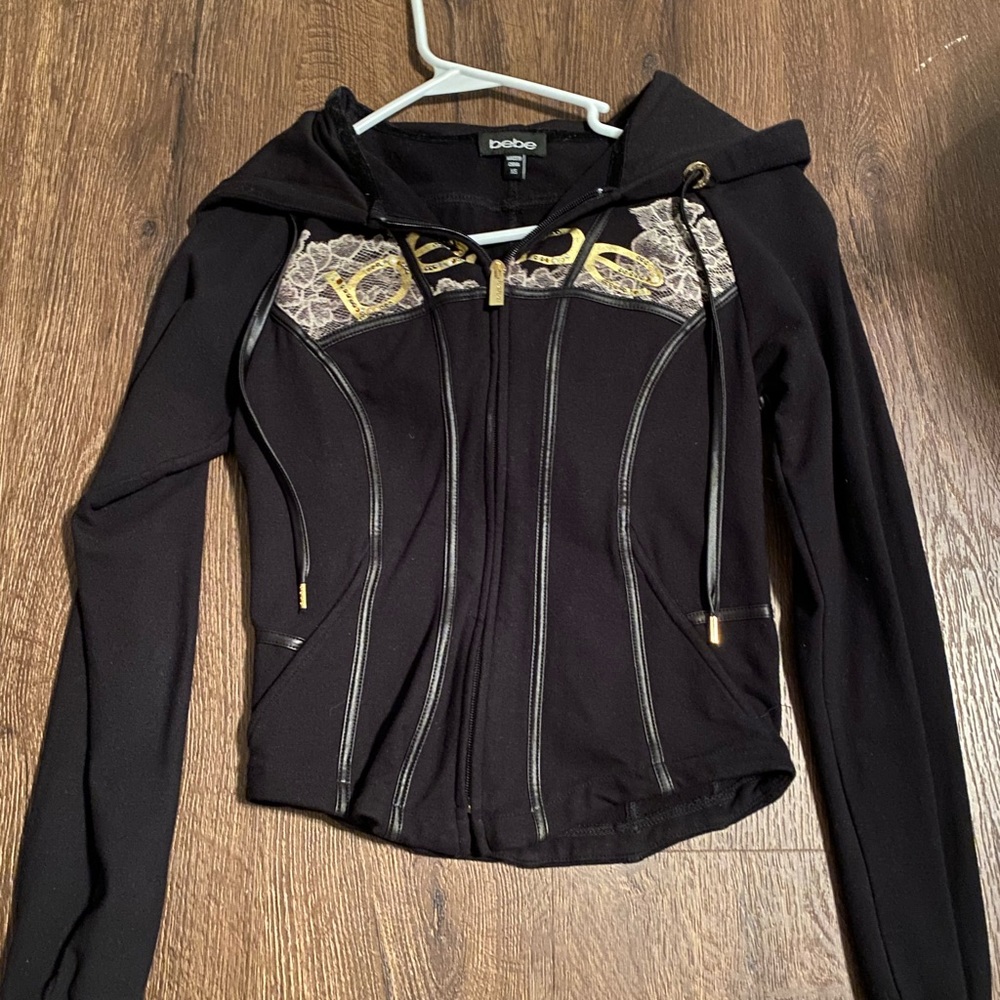 Bebe black hoodie